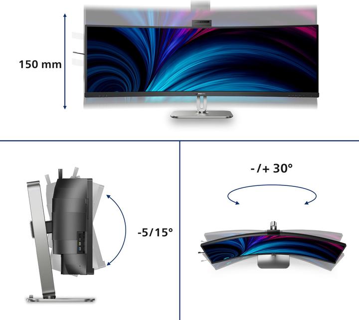 Produktbild Philips 49B2U6900CH (5120 x 1440 Pixel, 48.80")
