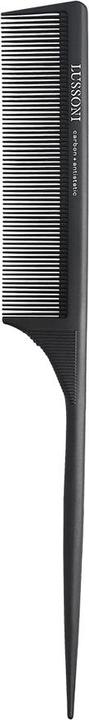 Produktbild Tools for Beauty T4B LUSSONI Lift Tail Carbon Anti-Static and Break-Resistant Comb with Fine Teeth 204
