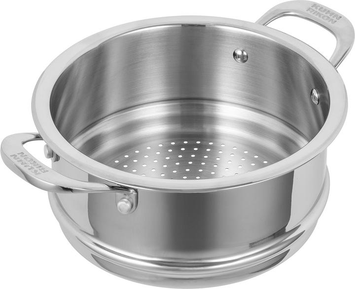 Actual product image Kuhn Rikon Steaming attachment with side handle Ø 20 cm (20 cm, Metal)