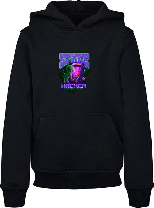Immagine prodotto Mister Tee Felpa con cappuccio Space Hacker per bambini - 132495 (134, 140)