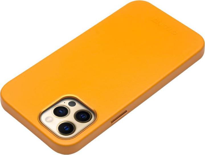 Produktbild QiAlino Hülle (MagSafe kompatibel) Orange (Apple iPhone 12 Pro Max)