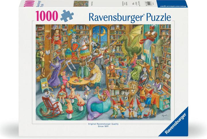 Actual product image Ravensburger Midnight in the library (1000 pieces)