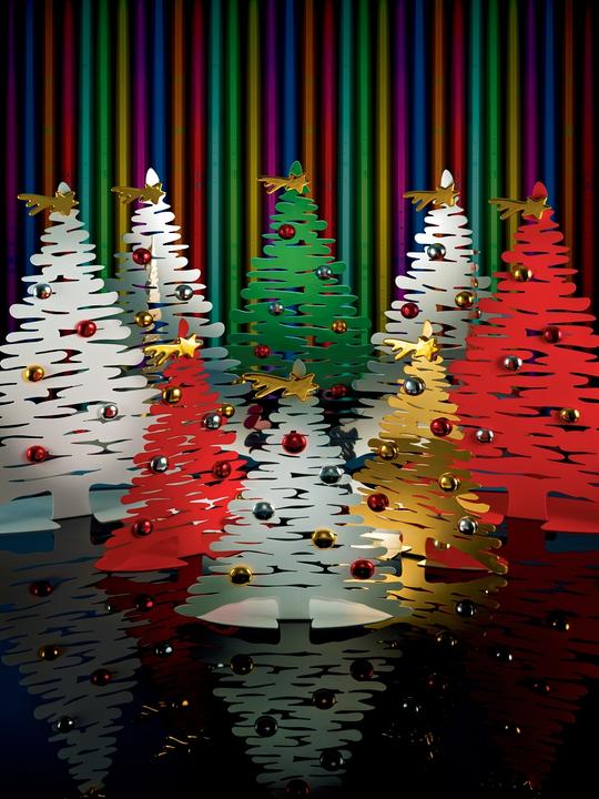 Actual product image Alessi Bark for Christmas