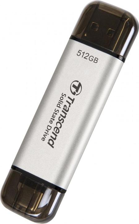 Actual product image Transcend ESD310C (512 GB, USB-A, USB-C)