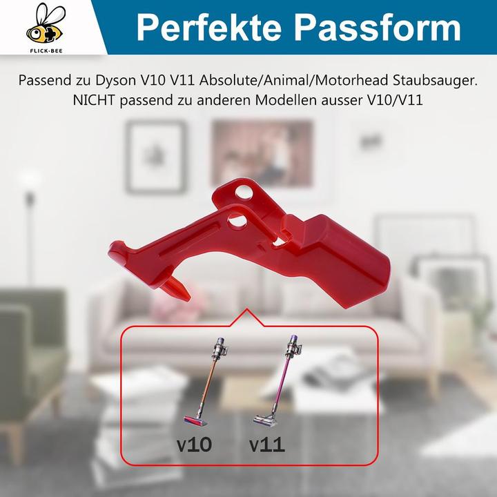 Produktbild Flickbee Schalter-Taste für Dyson V10/V11 Staubsauger