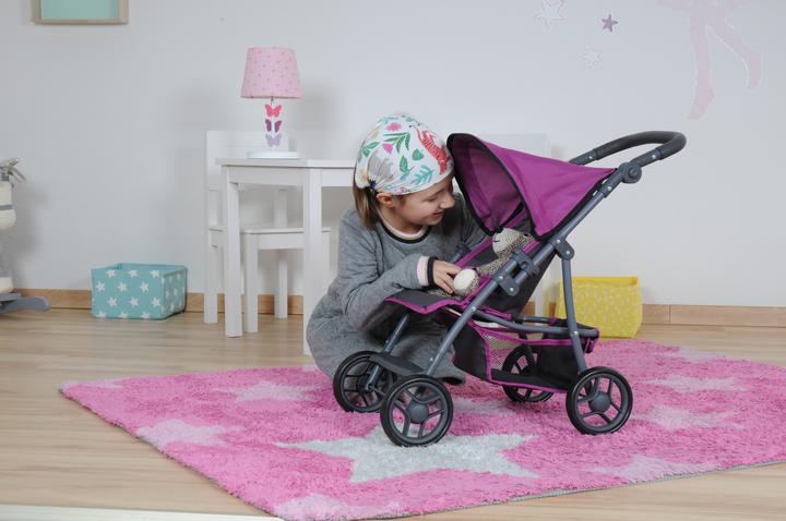 Actual product image Knorrtoys Puppenbuggy Liba - tec purple