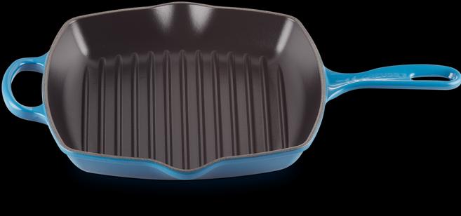 Actual product image Le Creuset Signature (26 cm, Grill pan, Cast iron, Enamel)