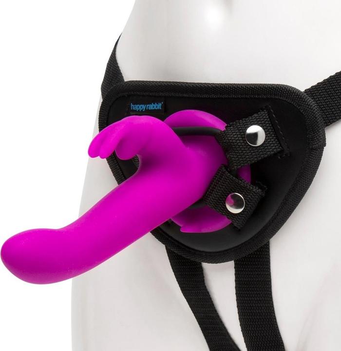 Actual product image Happy Rabbit Strap-on Rabbit Kit