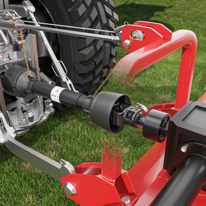 Produktbild Wiltec Zapfwellen Freilaufkupplung 220mm, 1 3/8" AG IG 6 Zahn Vielkeilwelle max. 3500Nm (Traktorzubehör)