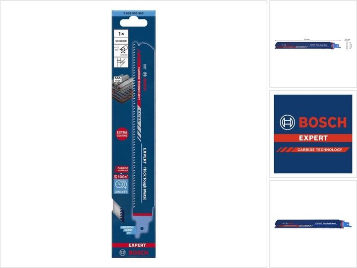 Energie-Label Bosch Professional Zubehör Expert Säbelsägeblatt