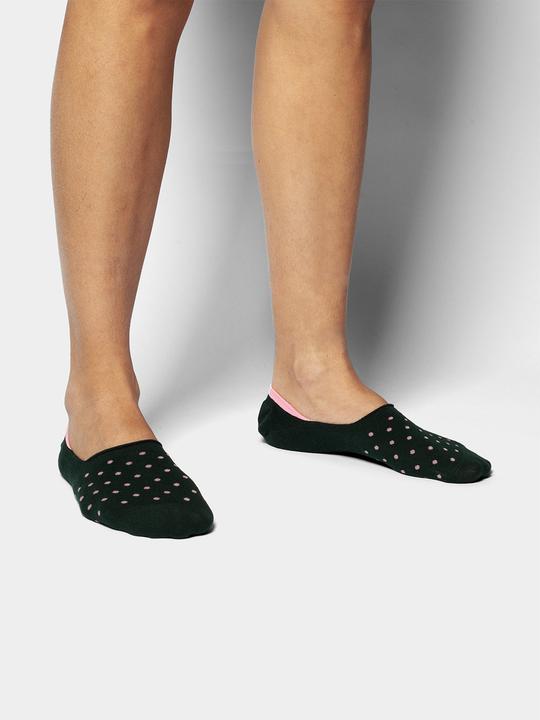 DillySocks Hidden Rose Dot Field