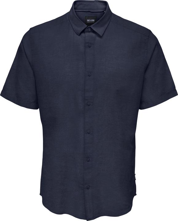 Only & Sons Onscaiden Ss Solid Linen Shirt Noos (S)