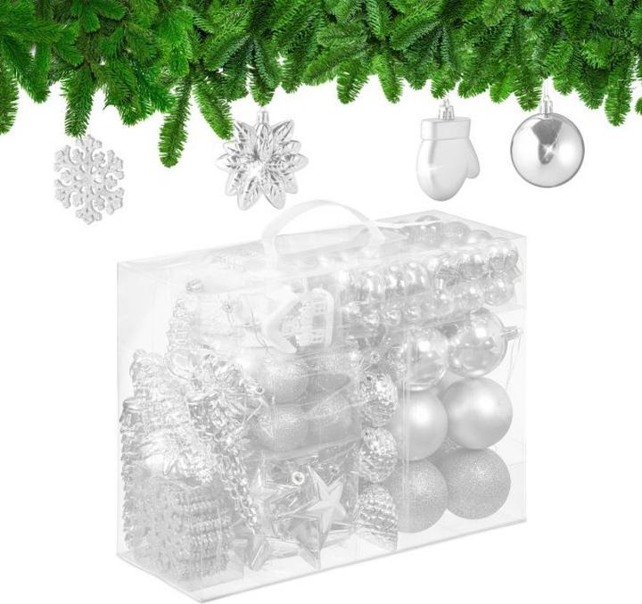 Actual product image Relaxdays christmas bauble (100 -part)
