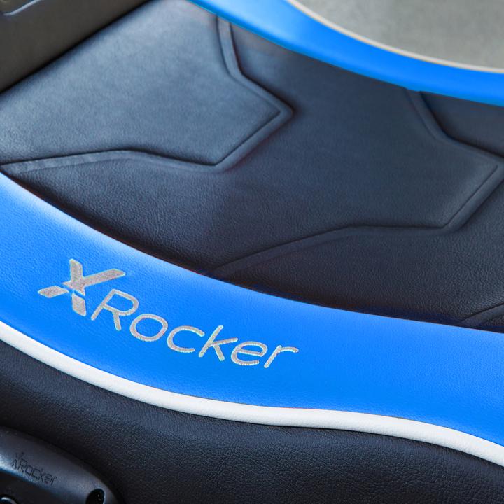 Image du produit X Rocker Shadow 2.0 Stereo Audio Gaming Floor Rocker Bleu