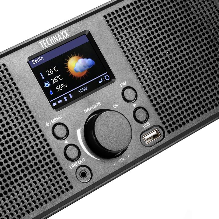 Actual product image Technaxx TX 153 (Web radio, Wi-Fi)