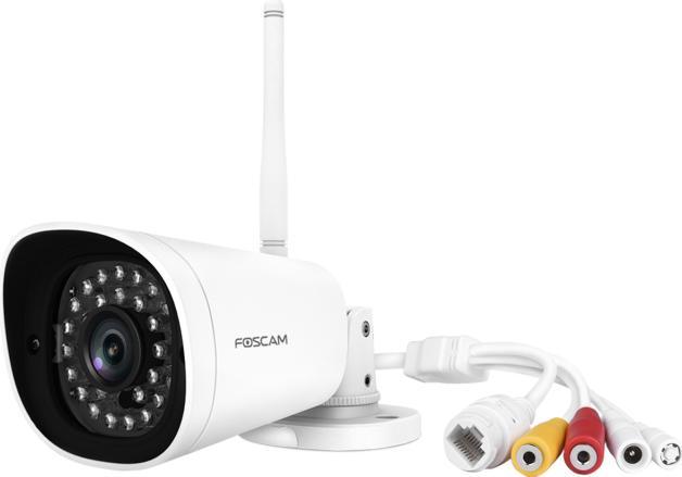 Produktbild Foscam G4P - 4.0 MP Super HD WiFi Buiten Camera - Wit (2560 x 1440 Pixels)