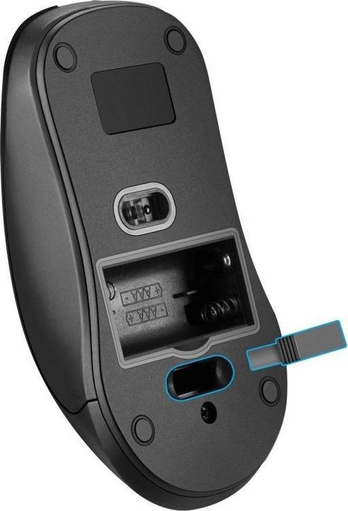 Image du produit Defender Mysz Nexus Ms-195 Rf Silent Czarna (Sans fil)