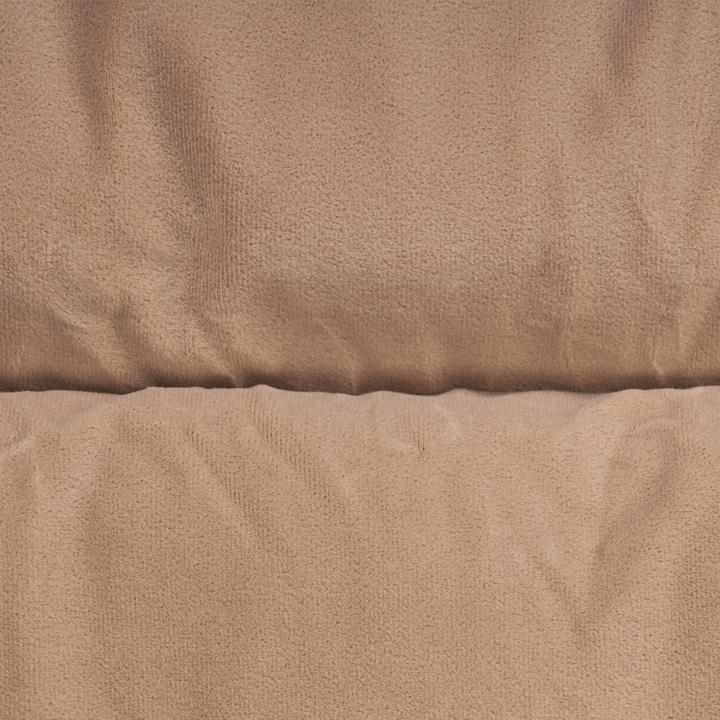Produktbild Beliani Tierbett Samtstoff beige 60 x 45 cm ERGANI (Hund)