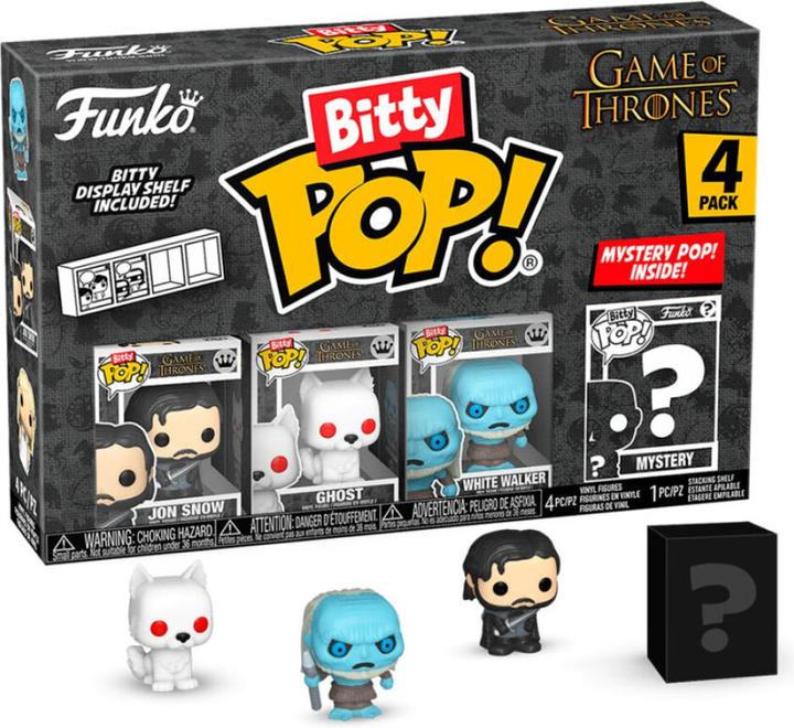 Actual product image Funko Game of Thrones Bitty POP! Vinyl Figuren 4er-Pack Jon Snow 2,5 cm