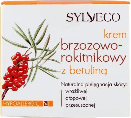 Sylveco Birch-Sea Buckthorn Cream With Betulin 50Ml (50 ml, 24h Creme)