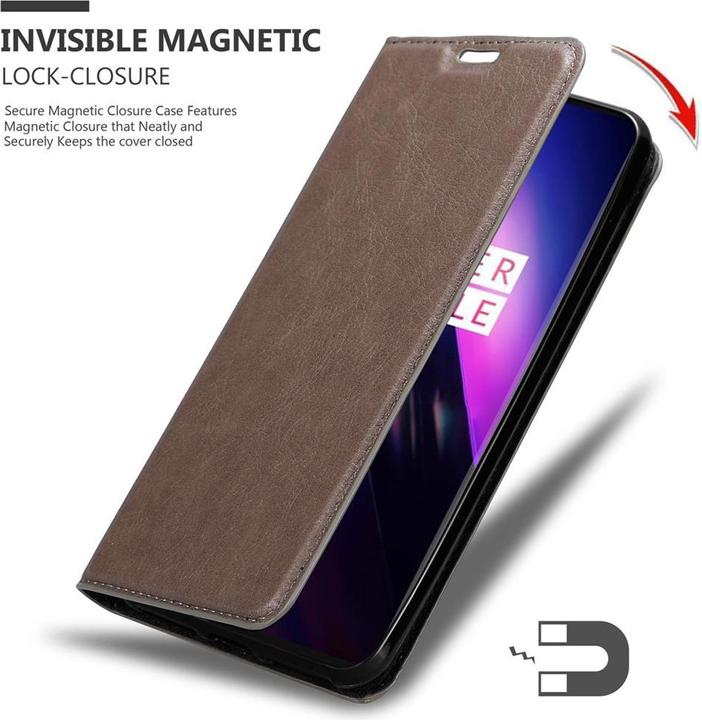 Immagine prodotto Cadorabo Copertina magnetica invisibile del libro (Oneplus 8)