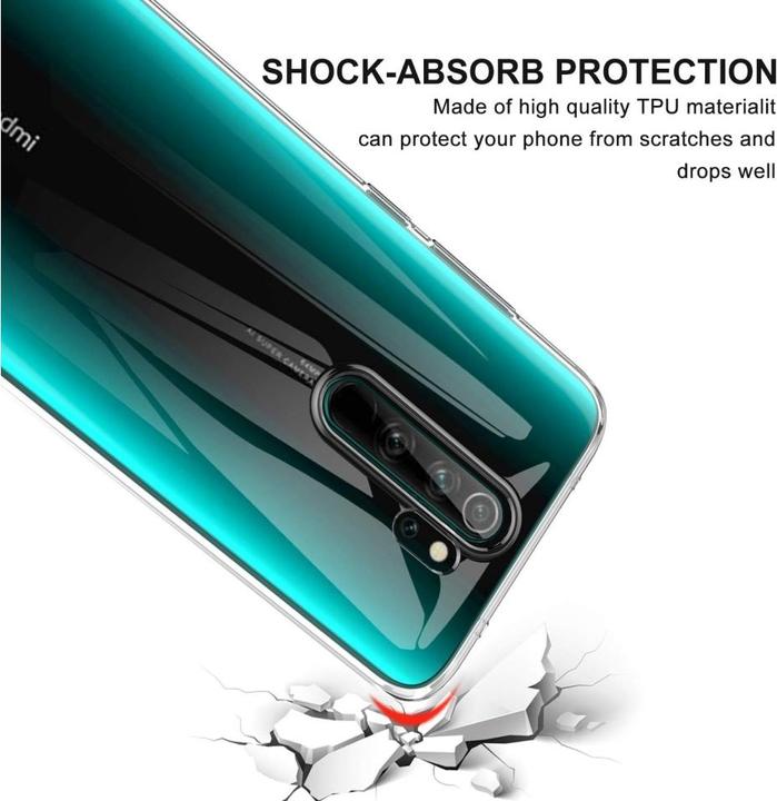Produktbild Screenguard Xiaomi Redmi Note 8 Pro Flexible TPU Clear Case (Xiaomi Redmi Note 8 Pro)