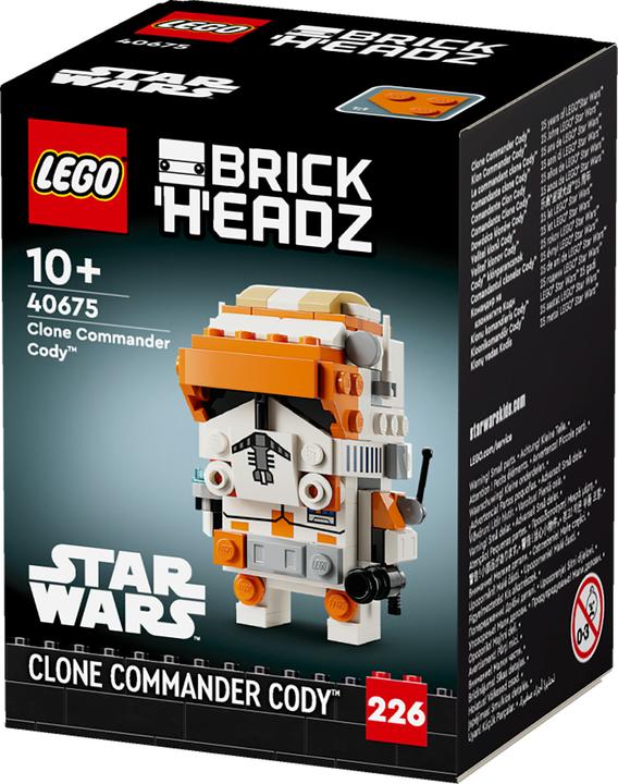 Image du produit LEGO Clone Commandant Cody (40675, LEGO Brickheadz)