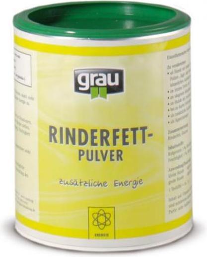 Produktbild Grau Rinderfettpulver Ergänzungsfutter (1 Stk., 200 g)