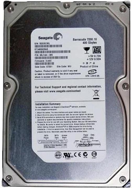 Image du produit HPE Disque dur 400 Go (0.40 To, 2.5")