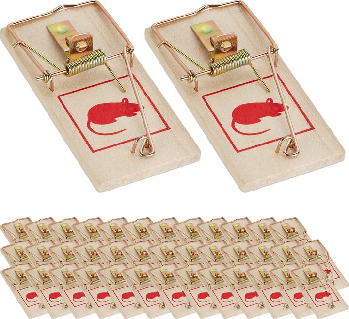 Relaxdays 40x mousetrap