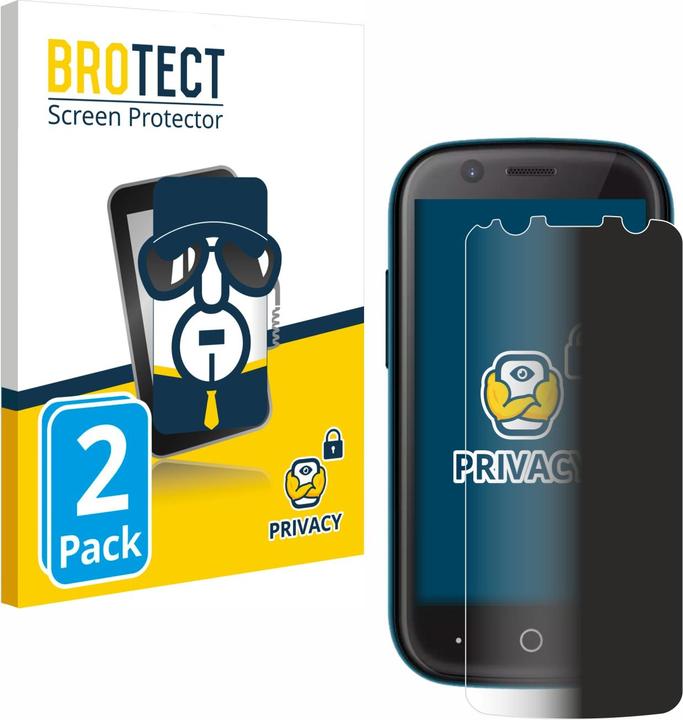 Immagine prodotto BROTECT Pellicola privacy antispia Pellicola di protezione dalla luce blu (2 Pezzo/i, Gelatina Unihertz 2)