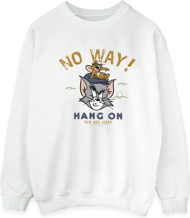 Tom & Jerry Hang On Golf Sweatshirt
