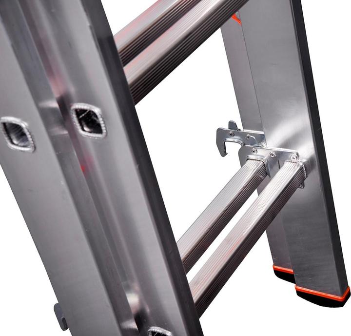 Produktbild Krause KRAU 129680 Tribilo Sprossen Vielzweckleiter Dreiteilig 3x10 Sprossen (Mehrzweckleiter, 49 cm)