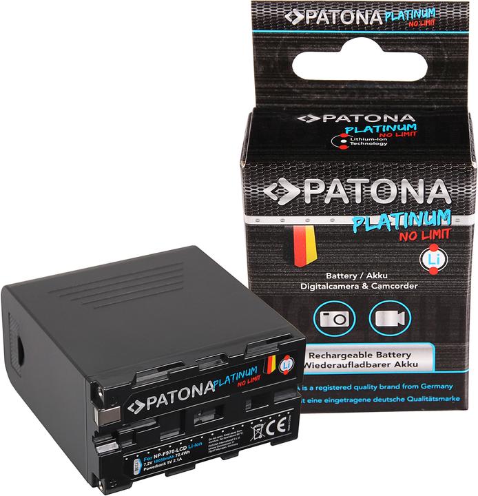 Actual product image Patona Batteries Replacement Accu LCD (Camera battery)