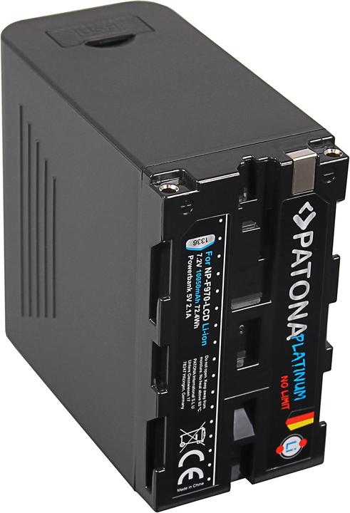 Actual product image Patona Batteries Replacement Accu LCD (Camera battery)