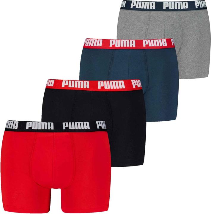 Schwarz, Rot, Grau, Blau