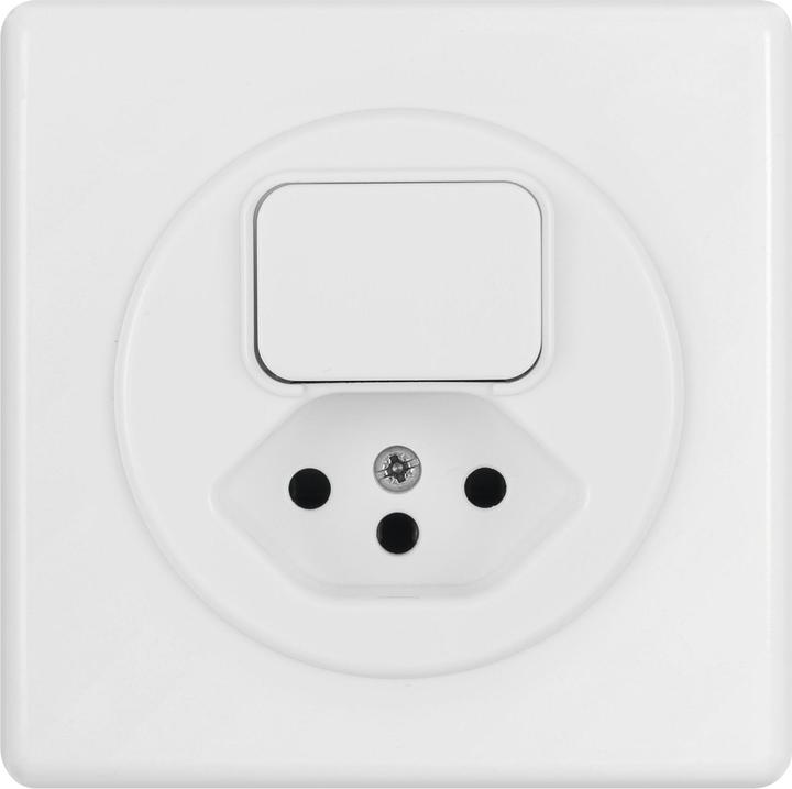 Hager Basico cover set for combi changeover switch