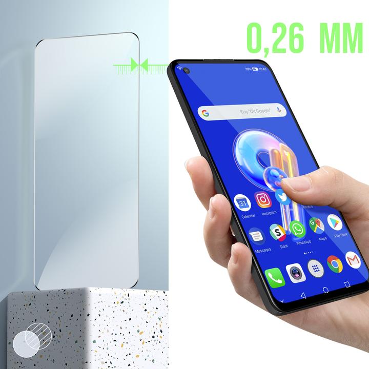 Produktbild Avizar 9H Härtegrad Glas-Displayschutzfolie (1 Stück, Asus Zenfone 10)