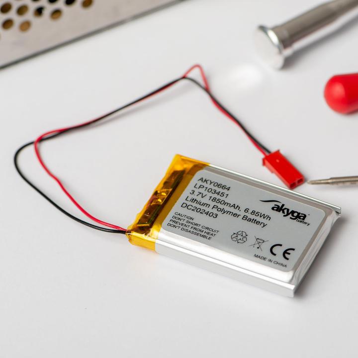 Actual product image Akyga LP502248 Akkupack x Spezial-Akku LiPo 3.7 V 450 mAh (3.70 V, 450 mAh)