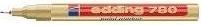 Actual product image Edding 780 Gloss paint marker (Gold, 0.80 mm, 1 x)