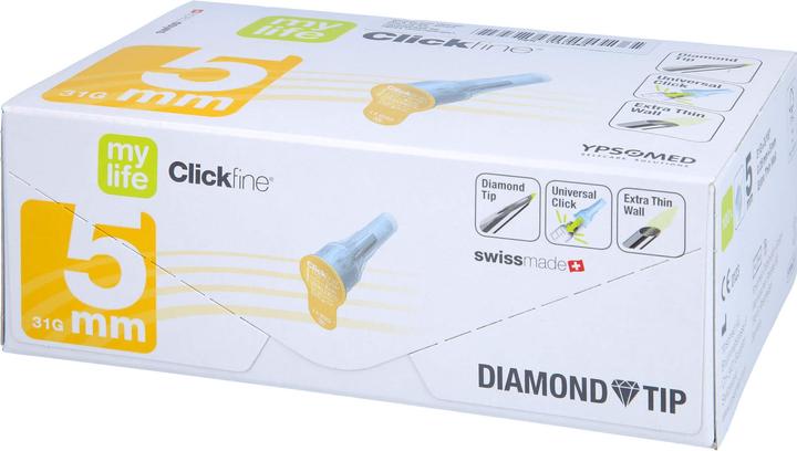 Actual product image Mylife Clickfine 5mm, 100 pcs KAN