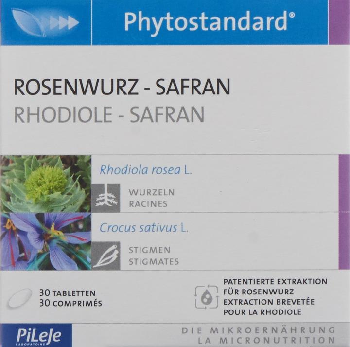 Actual product image Phytostandarts Rose Root - Saffron Tablet (30 Piece, Pills, 36 g)