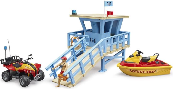 Image du produit Bruder bworld LifeGuard Station,Quad,Watercraft