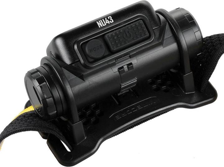 Image du produit Nitecore NU43 Noir, Jaune Lampe de poche frontale LED (1400 lm)