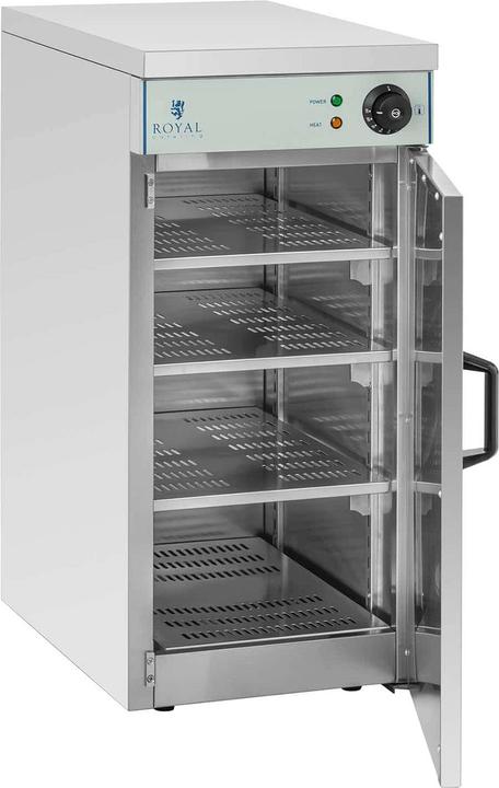 Produktbild Royal Catering Tellerwärmeschrank Wärmeschrank Tellerwärmer Geschirrwärmer 800 Watt Gastro