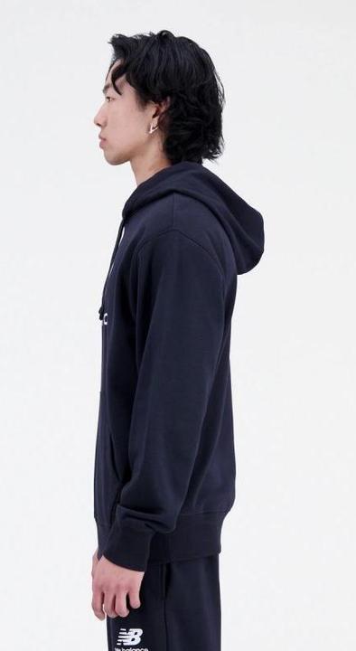 Immagine prodotto New Balance Felpa con cappuccio Essentials con logo impilato (S)