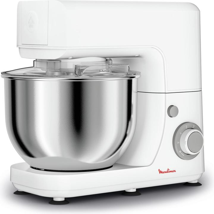 Moulinex Robot de cuisine Masterchef Essential QA1501, Blanc (800 W)