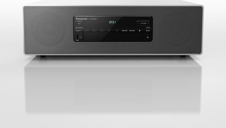 Panasonic SC-DM504EG-W (Bluetooth, Lecteur de CD, 2x 20 W)