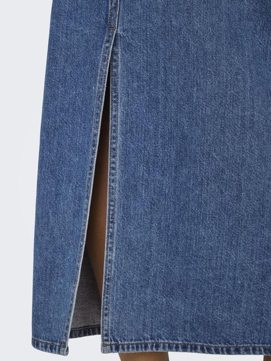 Actual product image Only Onllumi Midi Back Slit Skirt Dnm Pimnoos (S)