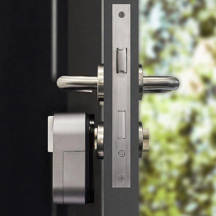 Immagine prodotto VisorTech Automazione per serratura con codice PIN, sensore di impronte digitali, Bluetooth, App (Smartphone)